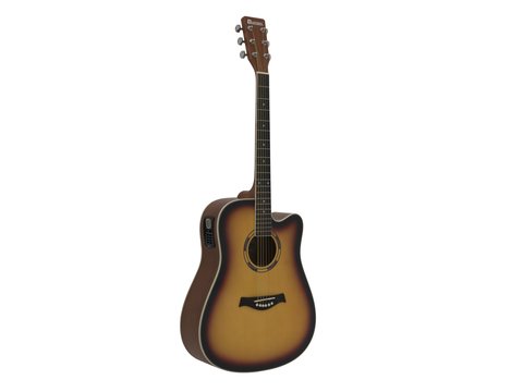 DiMavery DR-520 Westerngitarre (Sunburst)