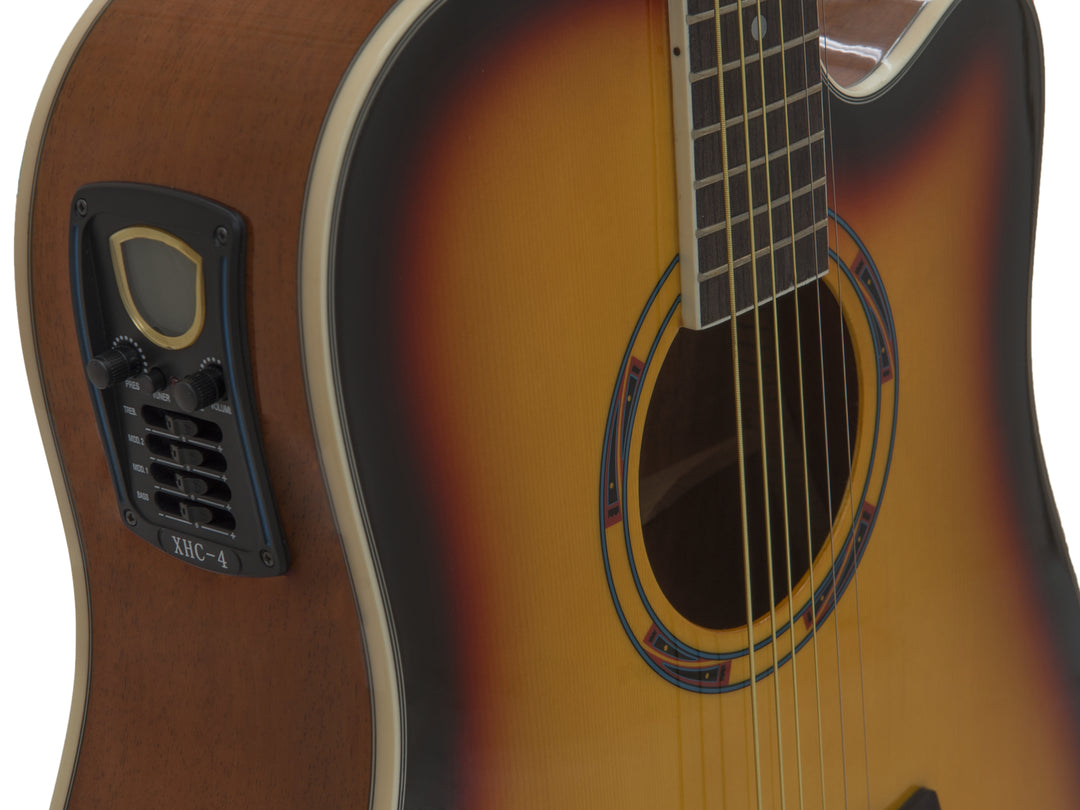 DiMavery DR-520 Westerngitarre (Sunburst)
