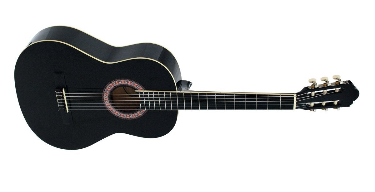 DiMavery AC-303 Classical Guitar, black