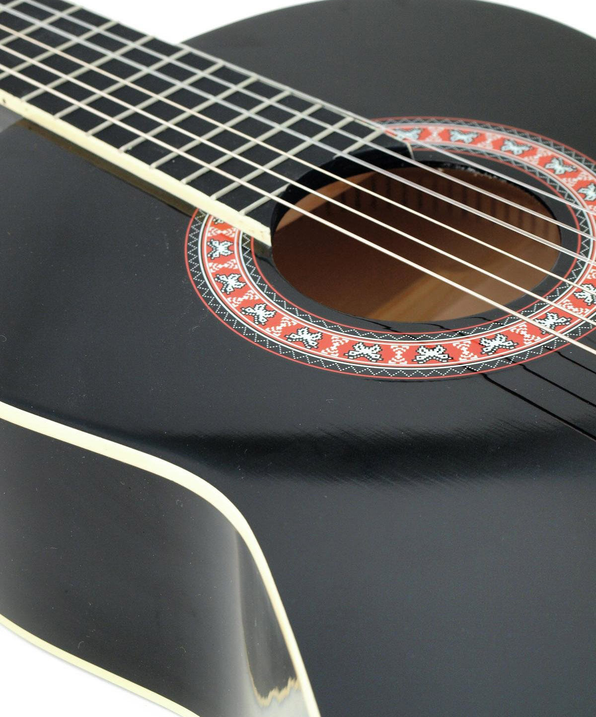 DiMavery AC-303 Classical Guitar, black