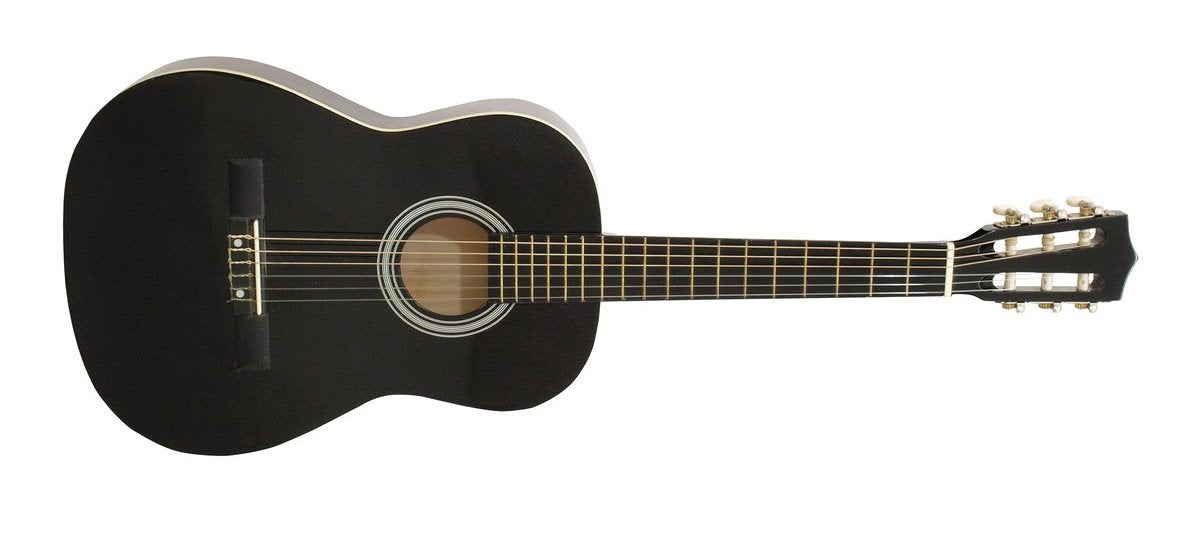 DiMavery AC-303 Classical Guitar 3/4, black