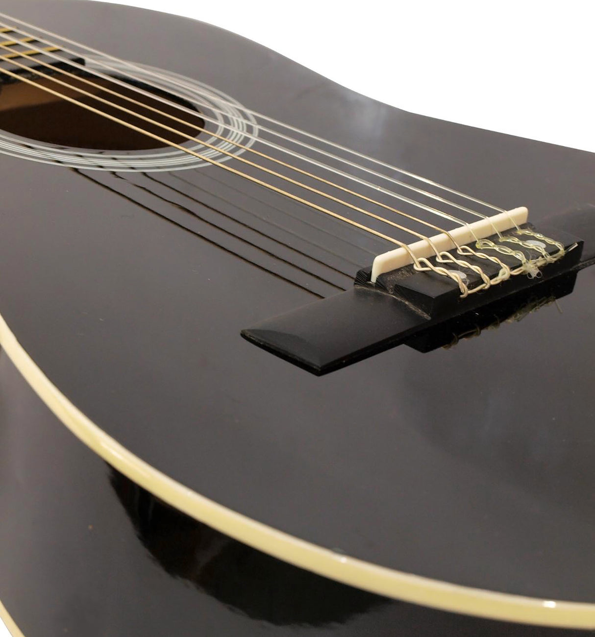 DiMavery AC-303 Classical Guitar 3/4, black