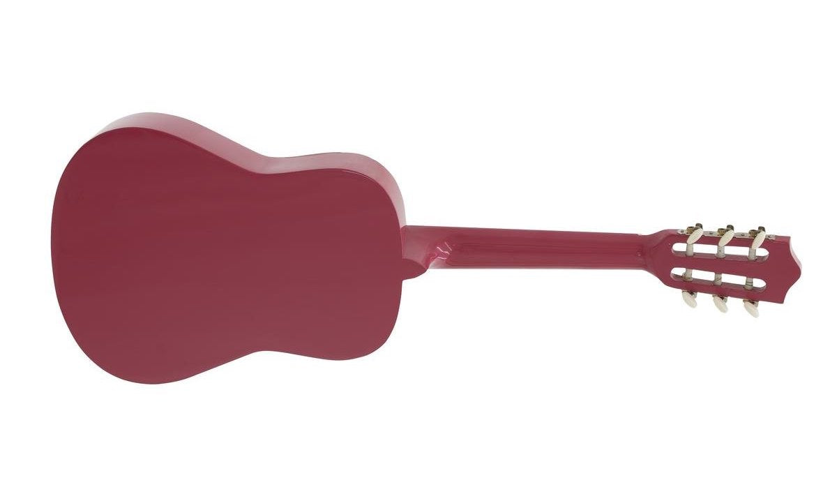 DiMavery AC-303 Classical Guitar 1/2, pink
