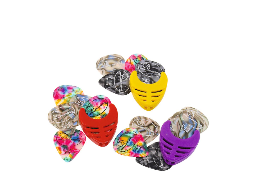 DiMavery Plektrumhalter, verschiedene Farben