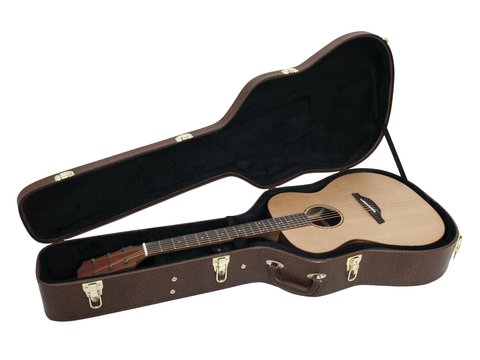 DiMavery Form case western guitar, brown