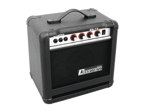 DiMavery BA-15 Bass Verstärker 15W Schwarz
