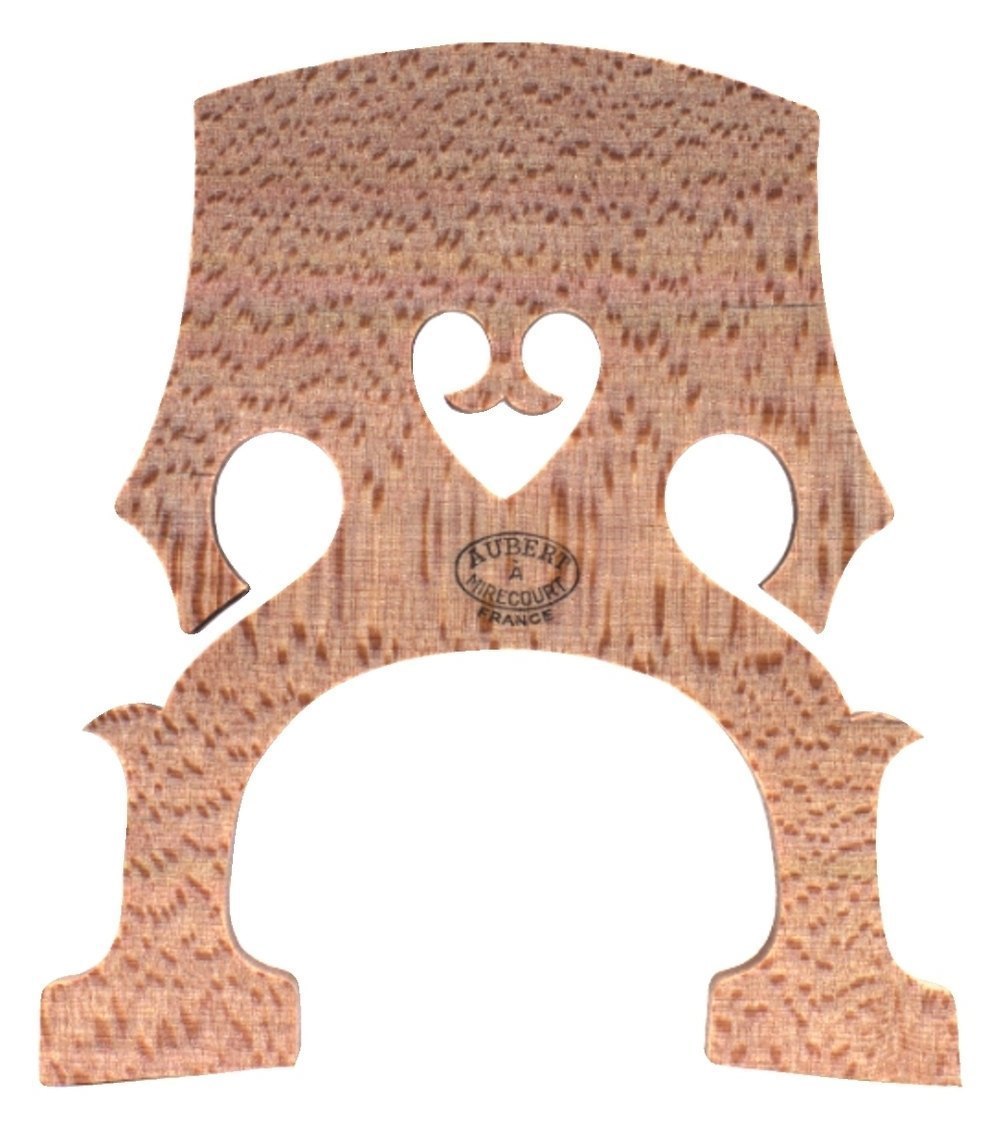 Aubert Luthier Cellosteg französisches Modell 16, 4/4, Fuß 90 mm, niedriges Herz