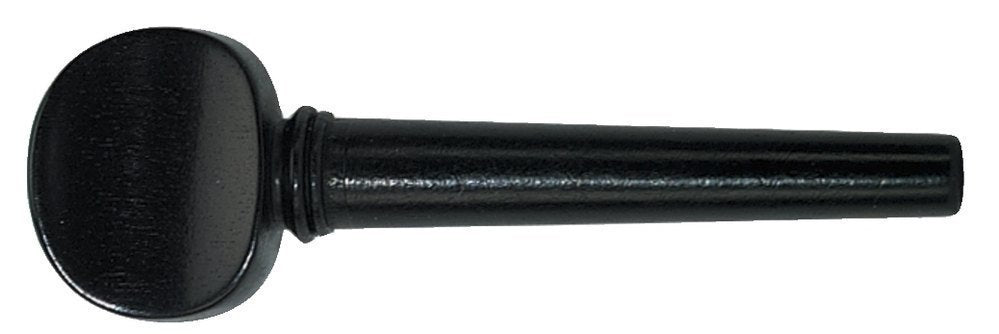 GEWA Geigenschrauben aus Ebenholz, 1/8, Basic, kräftig, 4 Stück
