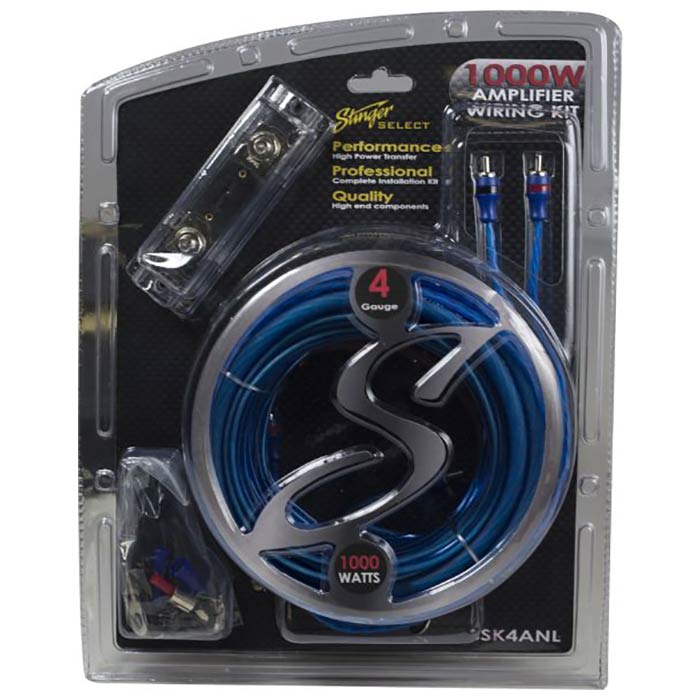 Stinger Kabelkit 2-Kanal, 25mm2 1000w