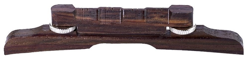 GEWA Mandolinsteg aus Palisander mit Justierschrauben aus Chrom