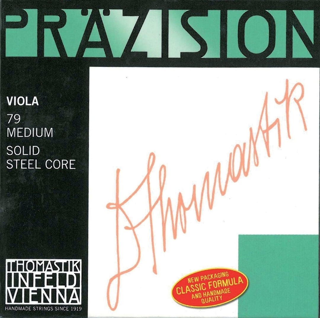Thomastik-Infeld Saiten für Viola Präzisionsstahl massiver Kern - Stark (79st)