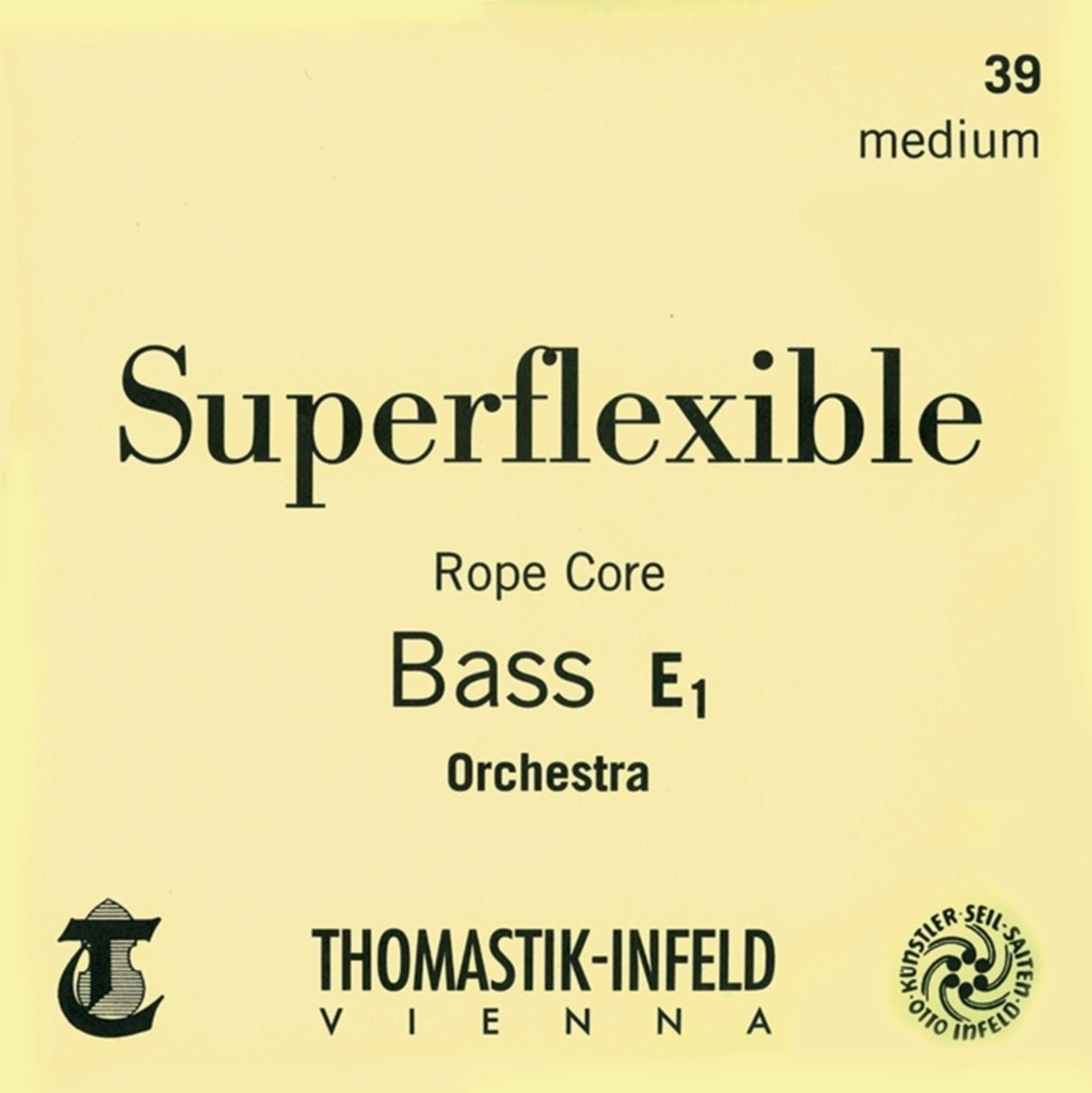 Thomastik-Infeld Kontrabasssaiten Superflexible Seilkern - E (37S)