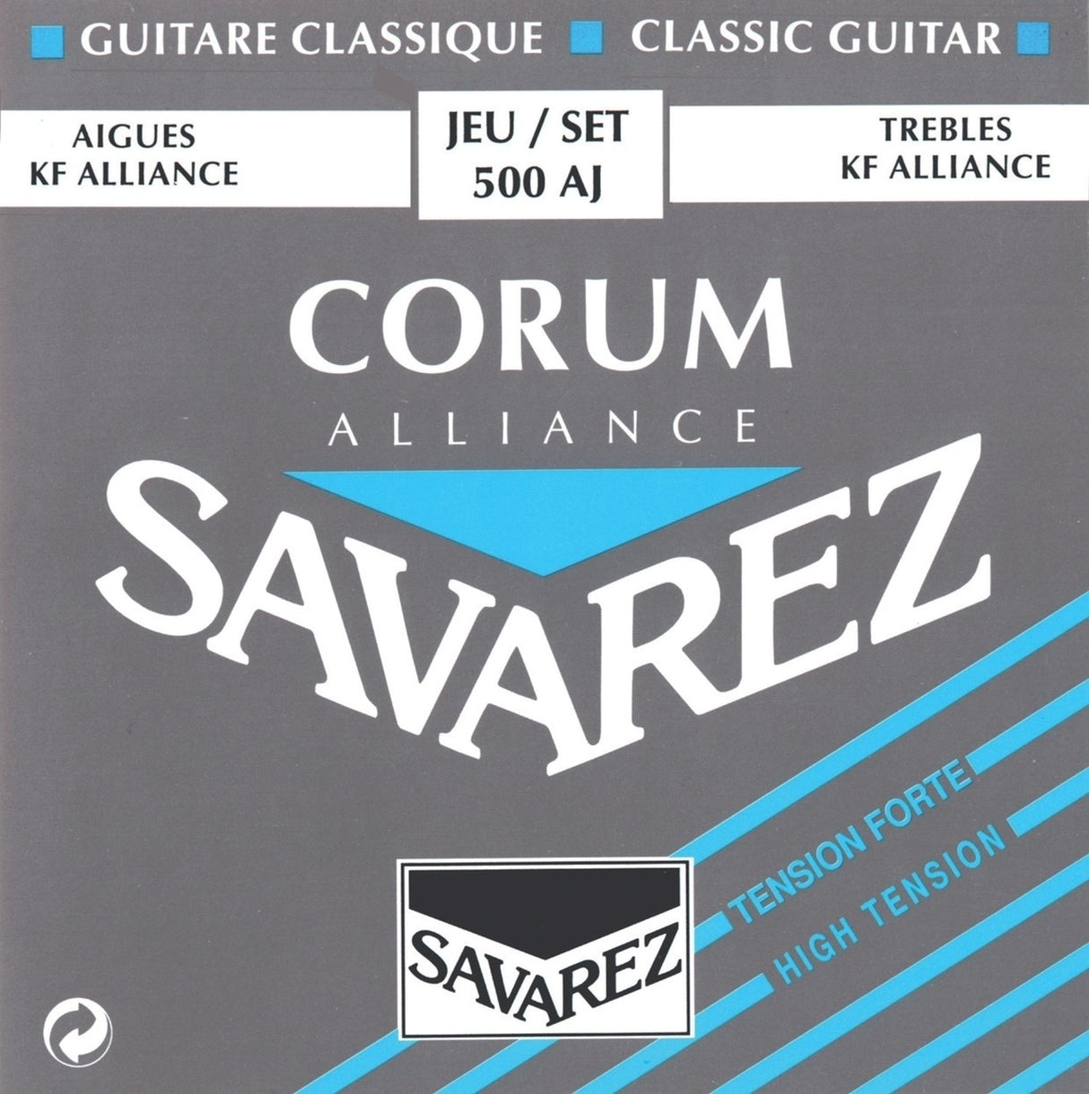 Savarez Saiten für klassische Gitarren Alliance Corum - Set hoch (500AJ)