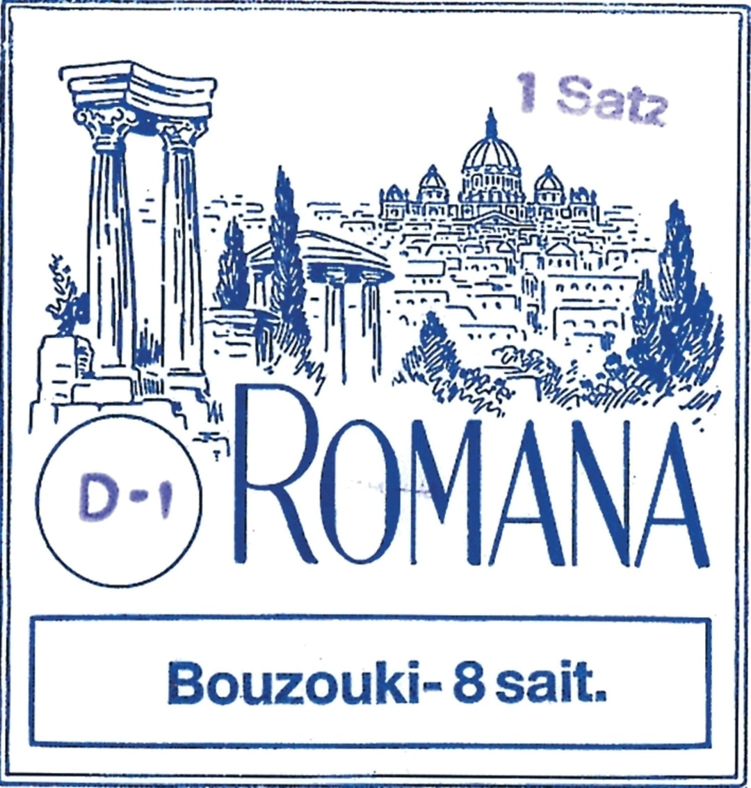 Romana Bouzouki Saiten - Satz (8-saitig)