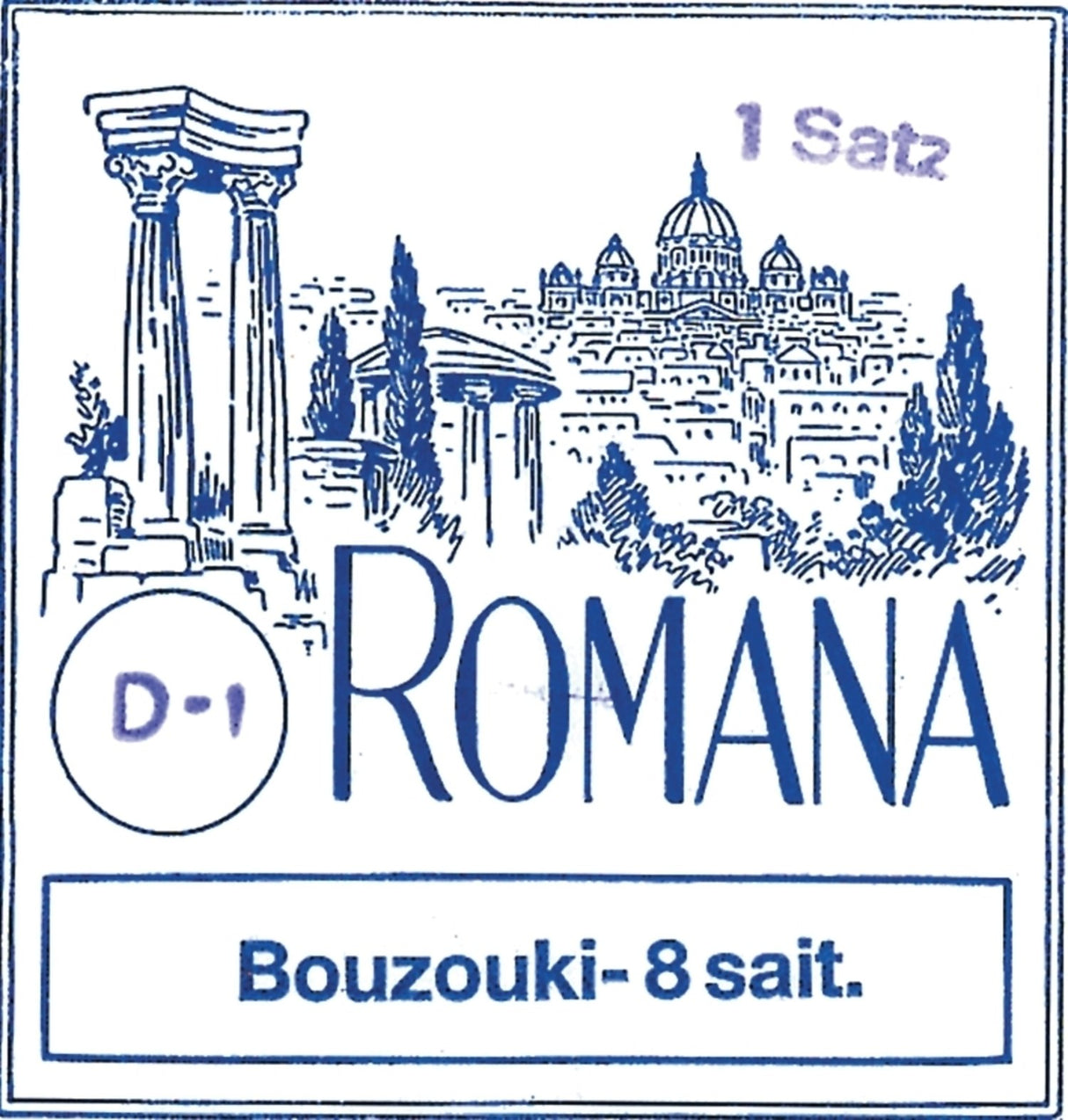 Romana Bouzouki Saiten - Satz (8-saitig)