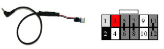 29-007 Lead Cable for Pioneer