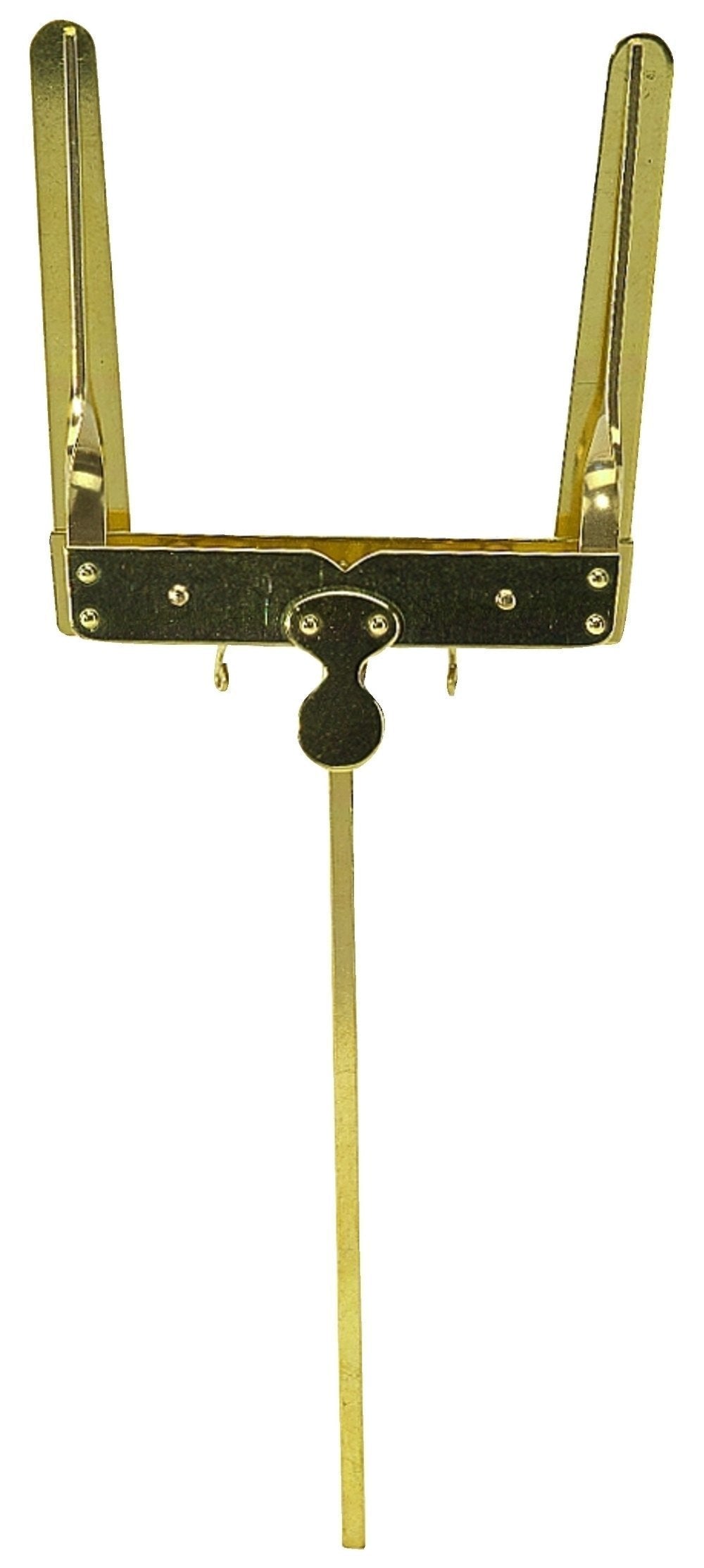 GEWA Lyra, groß, gelbes Messing, Stiel 14,5 cm, auch für tuba