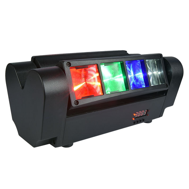 LIGHT4ME SPIDER MKII TURBO LED Lichteffekt 8x3W RGBW
