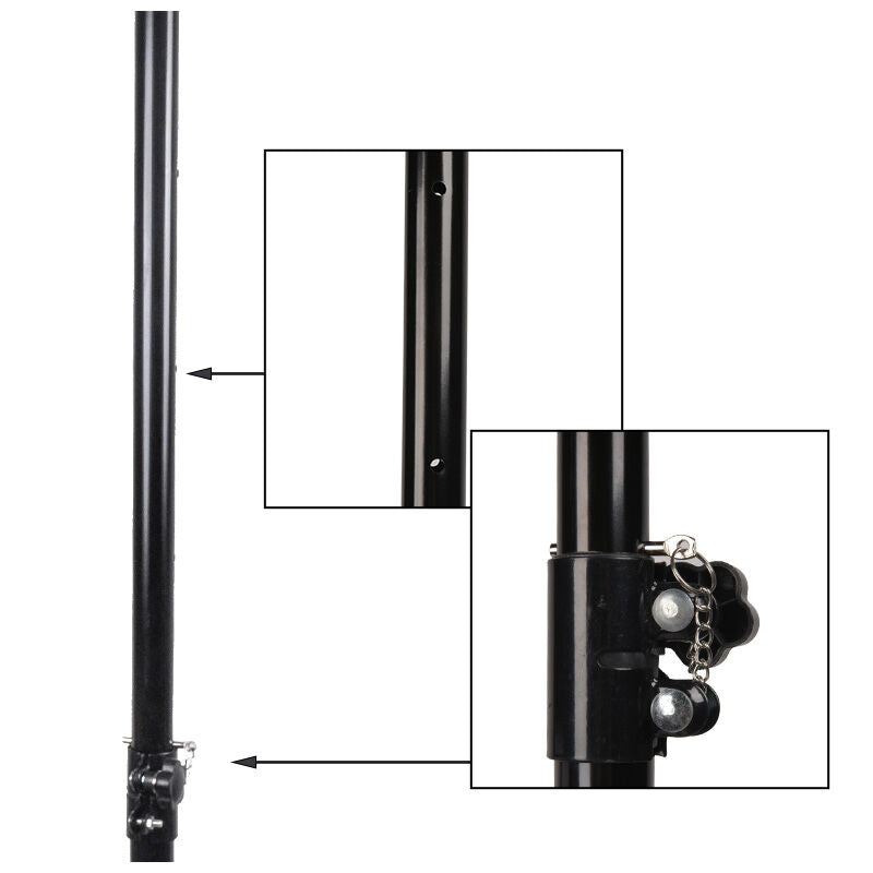 Lautsprecherstativ (120-160cm, 50 kg)