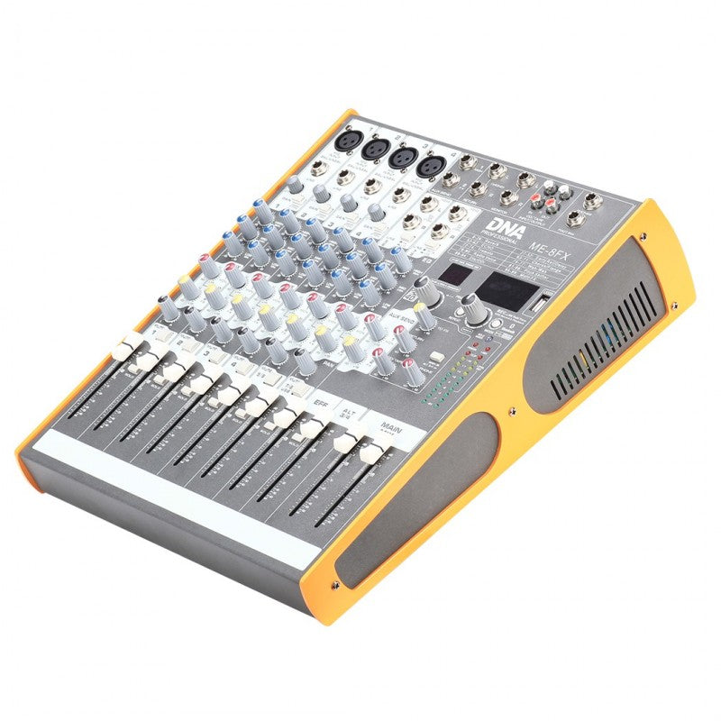 DNA ME-8FX 8-Kanal-Mixer mit Bluetooth