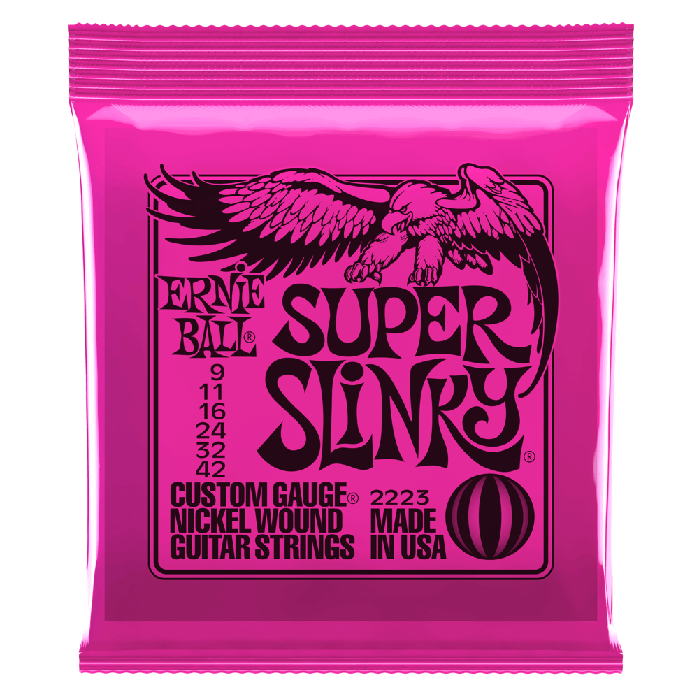 Ernie Ball Slinky Nickel Wound Guitar Strings, Elec. guitar