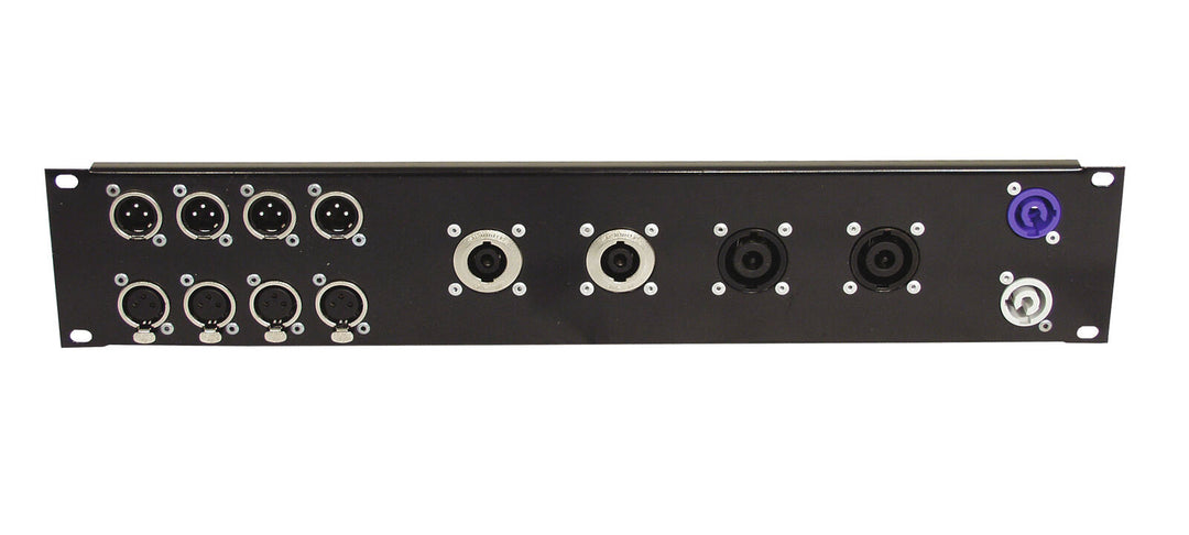 OMNITRONIC Frontplatte Z-19 8x D-Type/4xNL8/T 2U
