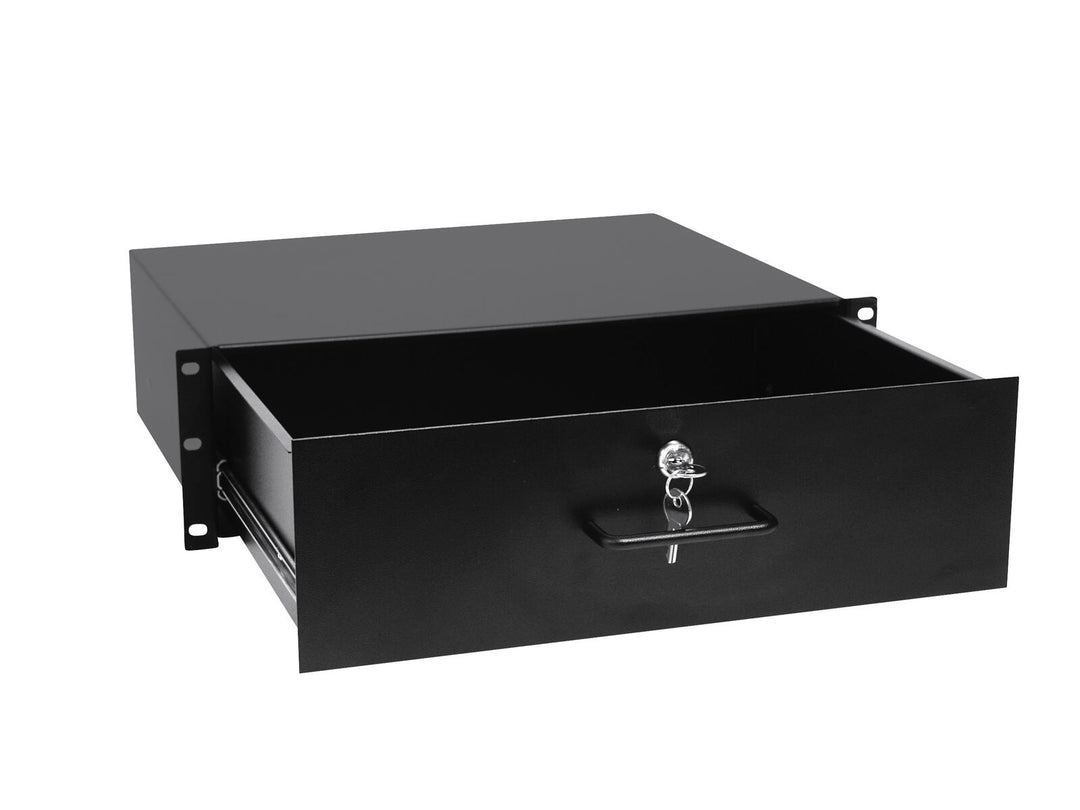 OMNITRONIC Rack-Schublade mit Schloss 3U