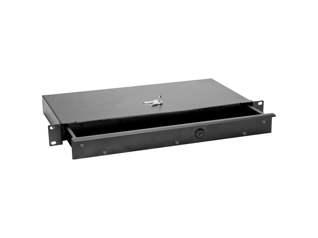 OMNITRONIC KE-1 Rackschublade mit Schloss 1U