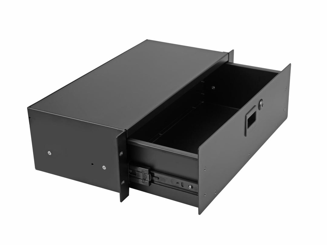 OMNITRONIC SN-3 Rackschublade mit Schloss 3U