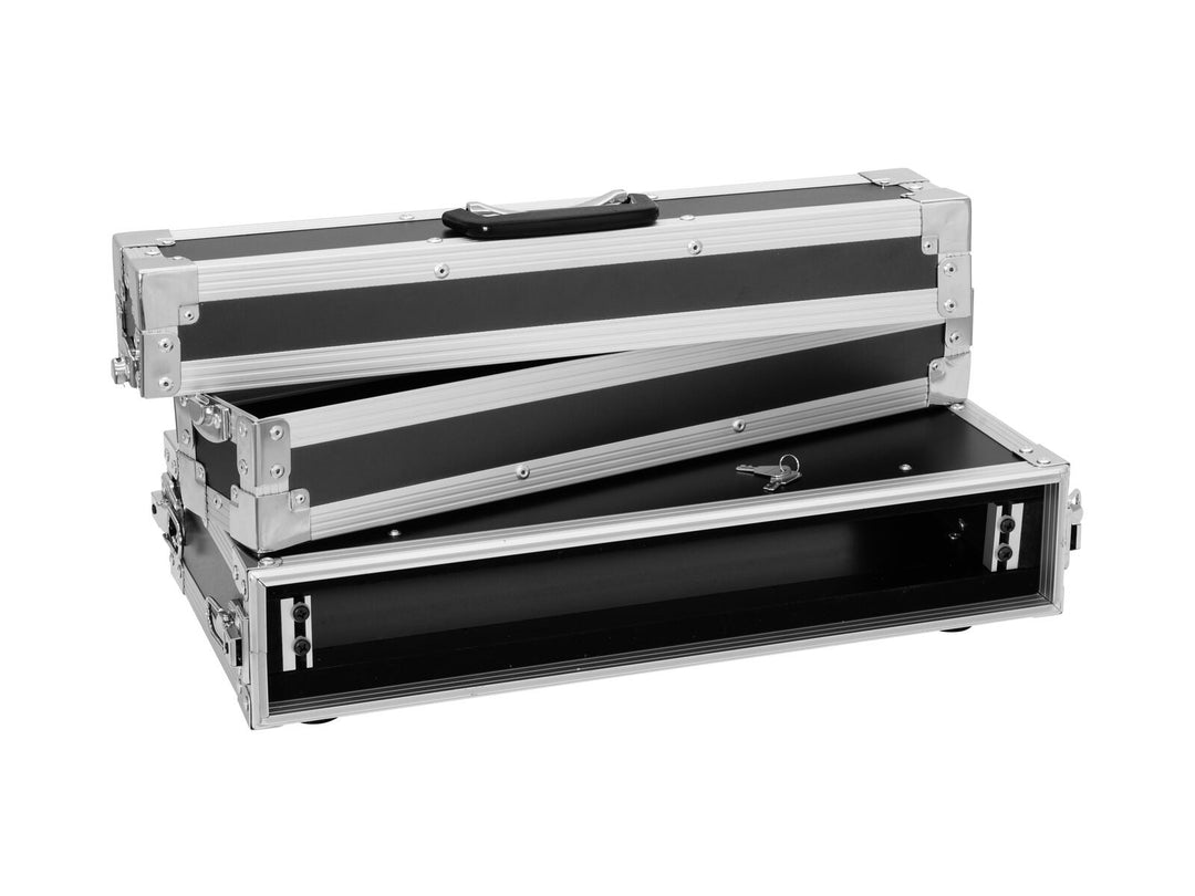 ROADINGER Effect Rack CO DD, 1U, 24cm tief, schwarz