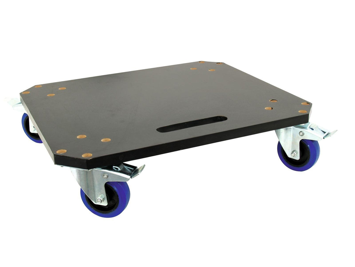 Wheel board MDF, 4x castors (2x brake)