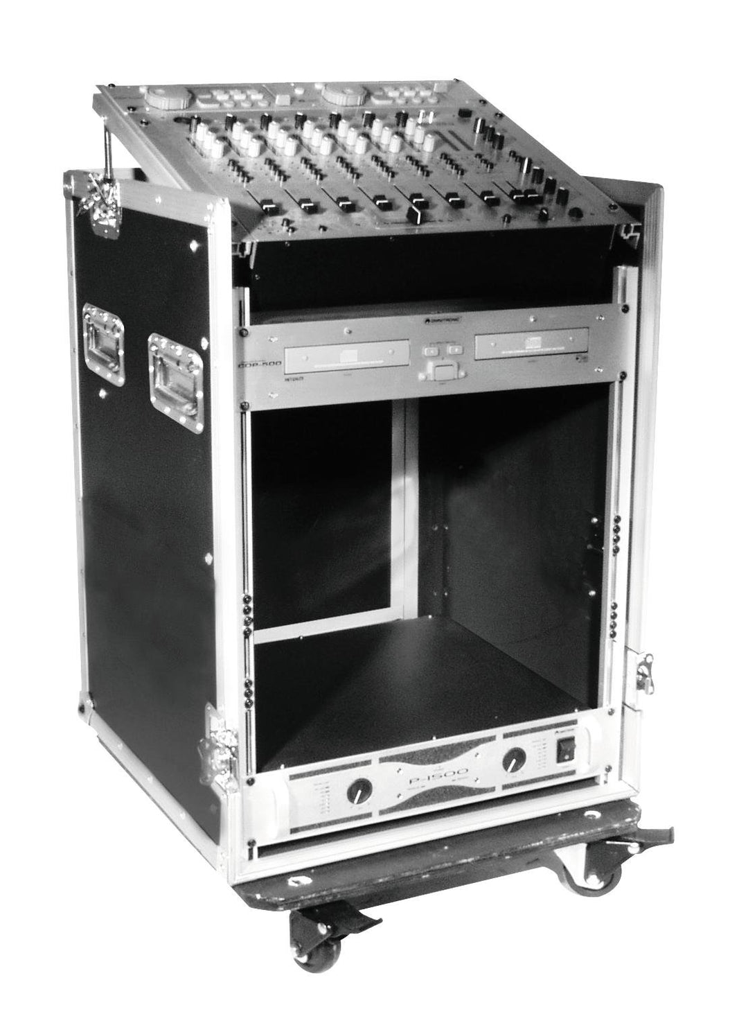 Roadinger Kombi Rack mit Rollen