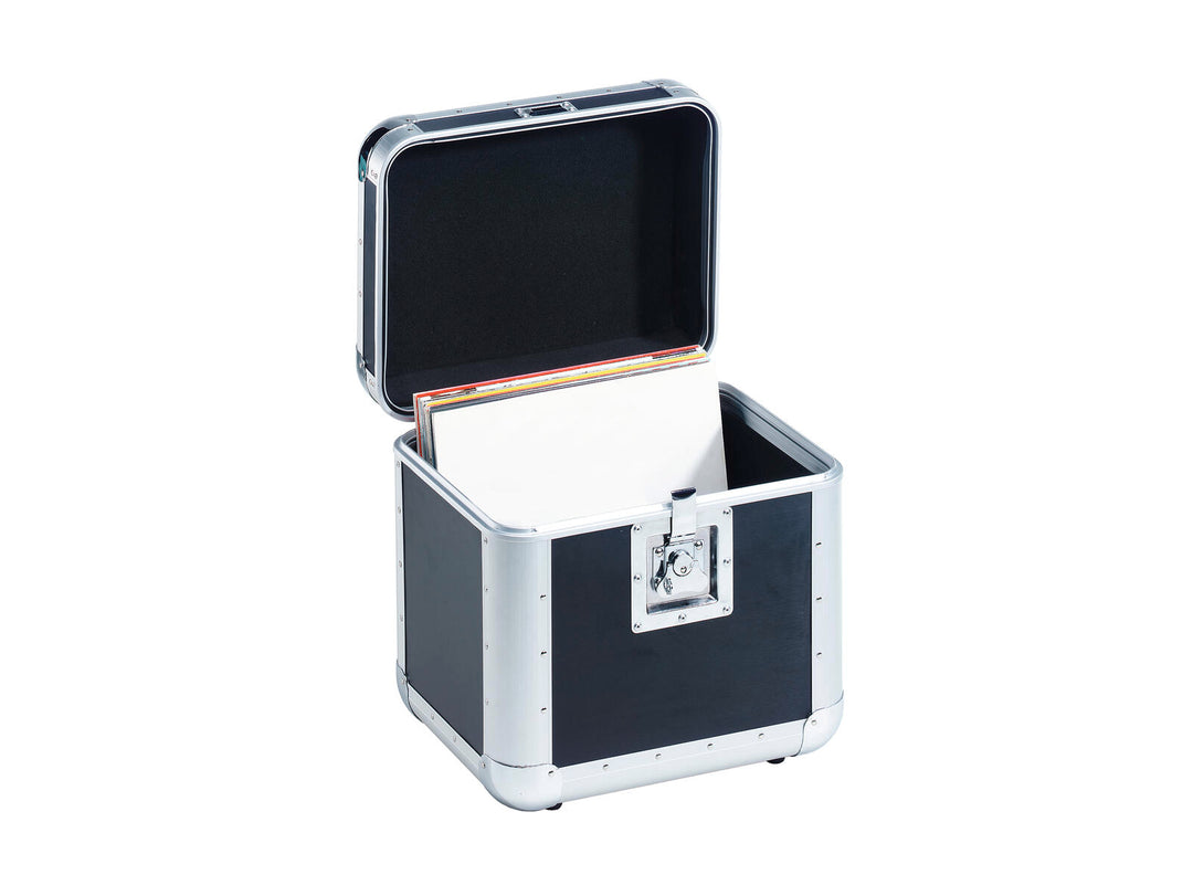 ROADINGER Record Case ALU 75/25, abgerundet, bk