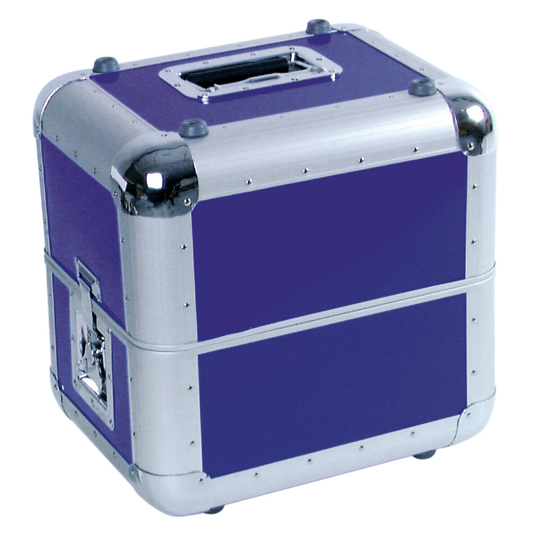 ROADINGER Record Case ALU 50/50, abgerundet, dark blau