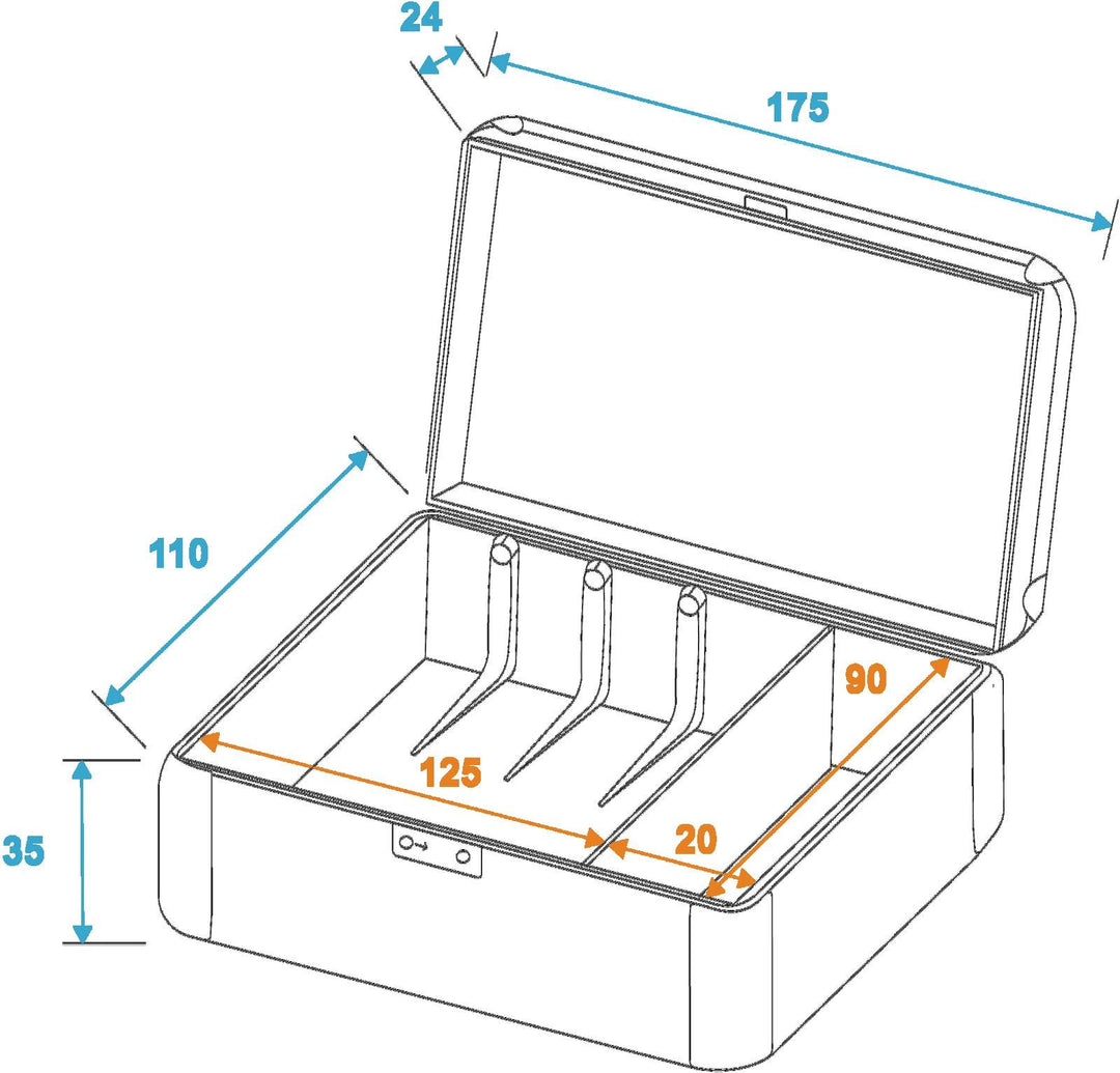Roadinger Case für 3 Pickups