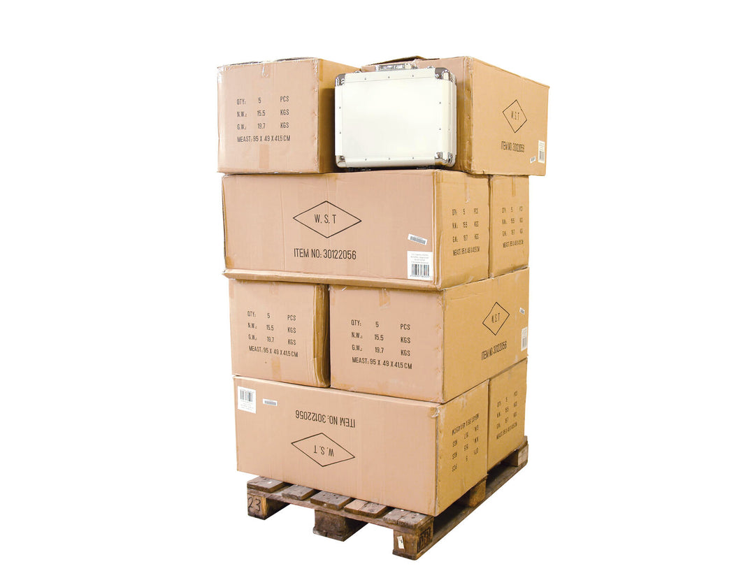 ROADINGER CD-Koffer ALU digital booking rounded sil