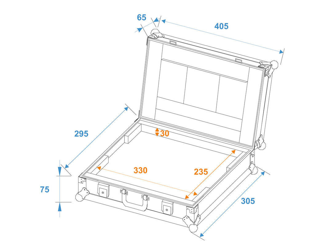 ROADINGER Laptop Case LC-13 maximal 325x230x30mm