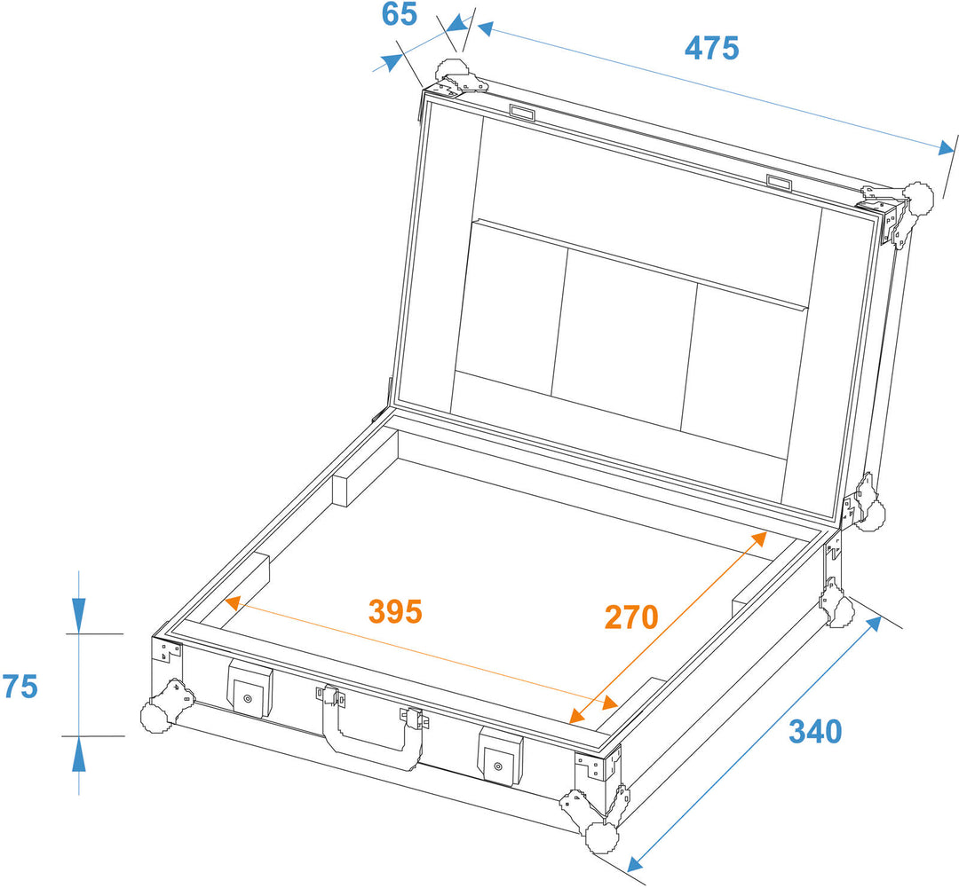 ROADINGER Laptopkoffer LC-17