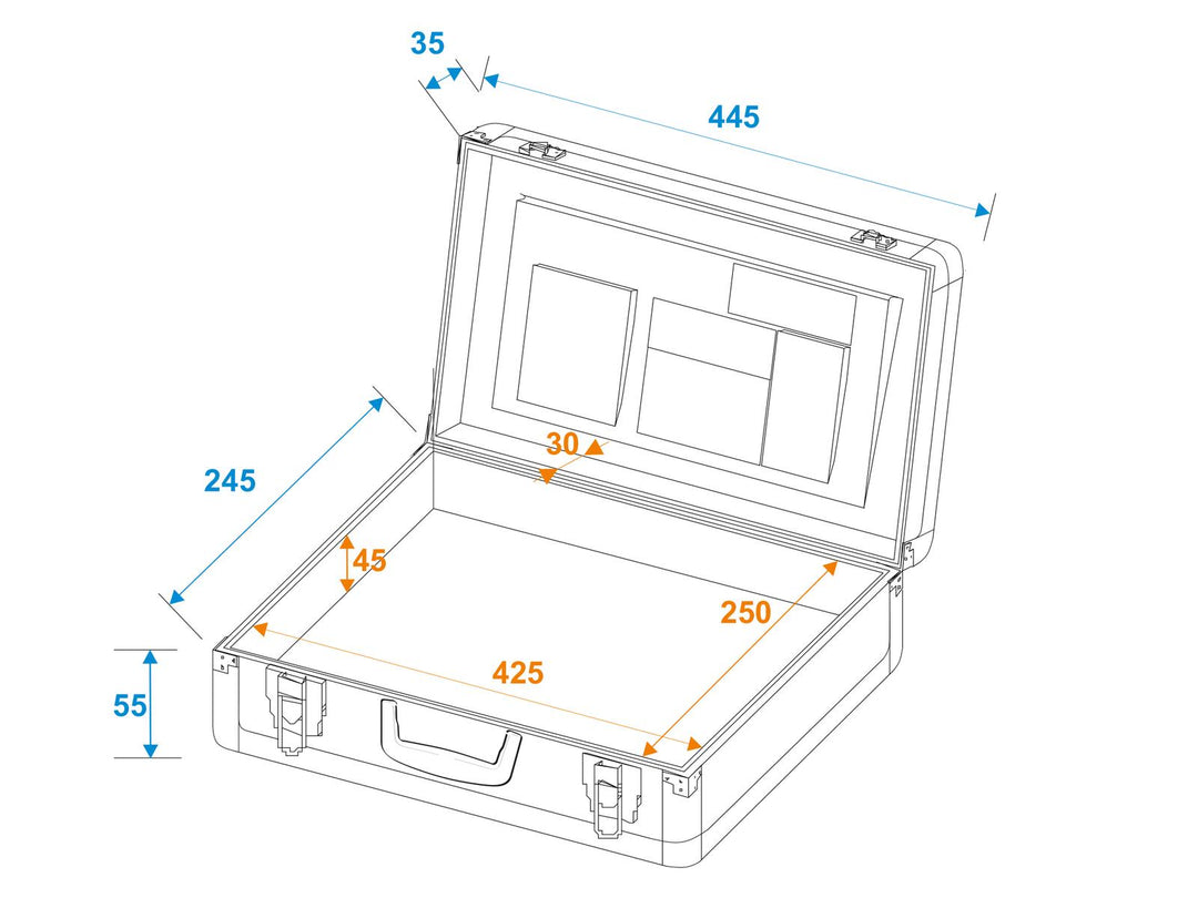 ROADINGER Laptop-Koffer MB-15