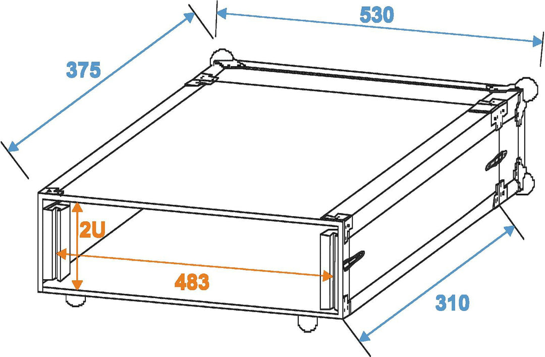 Flightcase für drahtlose Mikrofonsysteme