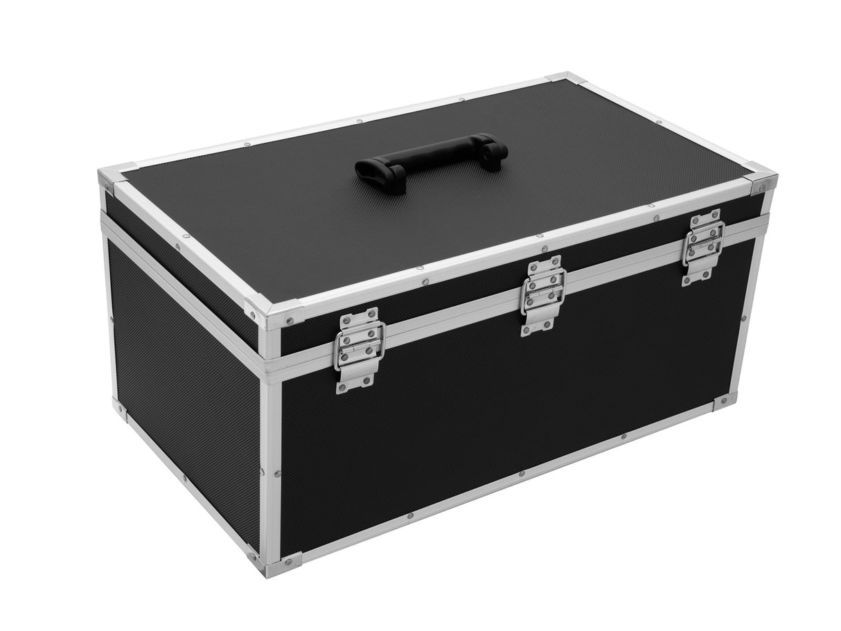 Roadinger Flightcase w. Foam Dividers (W:53,8 x D:29 x H:28cm)