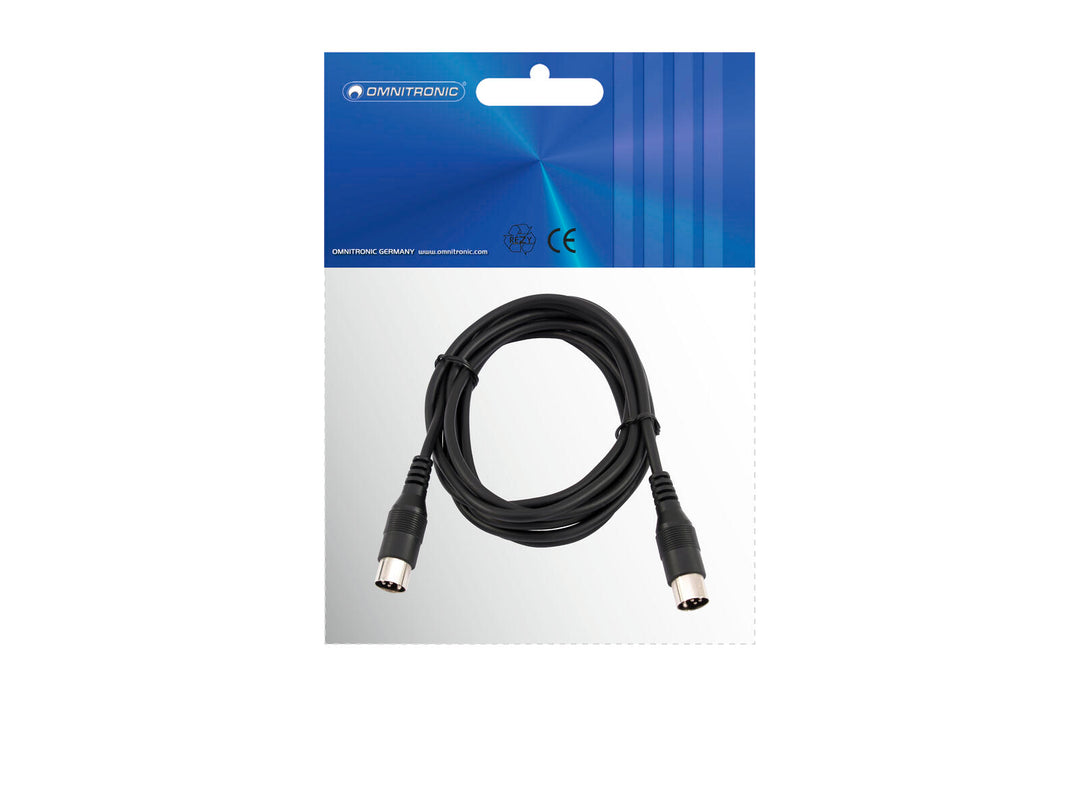 OMNITRONIC DIN-Kabel 8-polig 3m