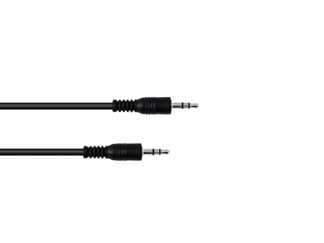 OMNITRONIC Klinkenkabel 3.5 stereo 3m bk