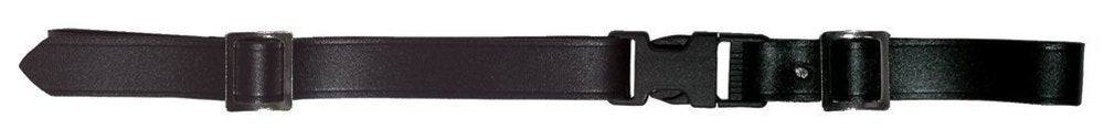 GEWA Vario-Akkordeonrückengurt aus schwarzem Leder, teilbar