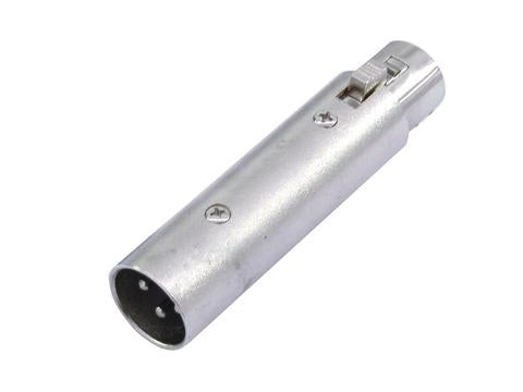 Adapter Audiostecker 3-polig XLR männlich auf 5-polig XLR weiblich
