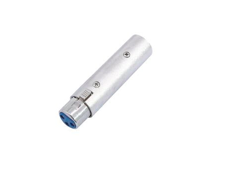 Adapter Audiostecker 3-polig XLR weiblich auf 5-polig XLR männlich