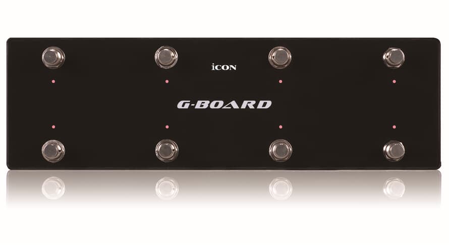iCon G-Board MIDI-Fußschalter, schwarz