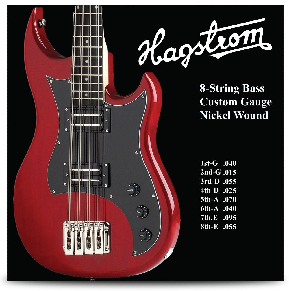 Hagstrom 8-Saiter set