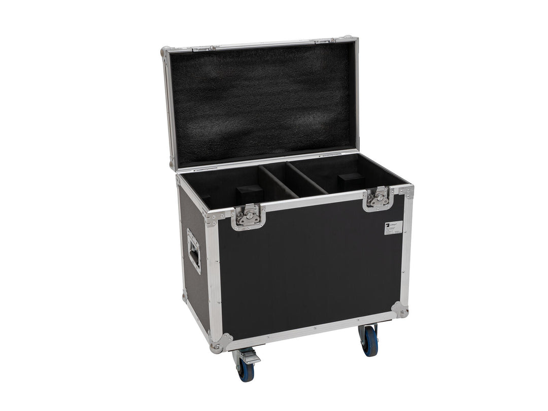 ROADINGER Flightcase 2x TMH-H380 mit Rollen