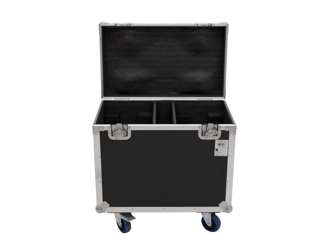 ROADINGER Flightcase 2x TMH-H380 mit Rollen